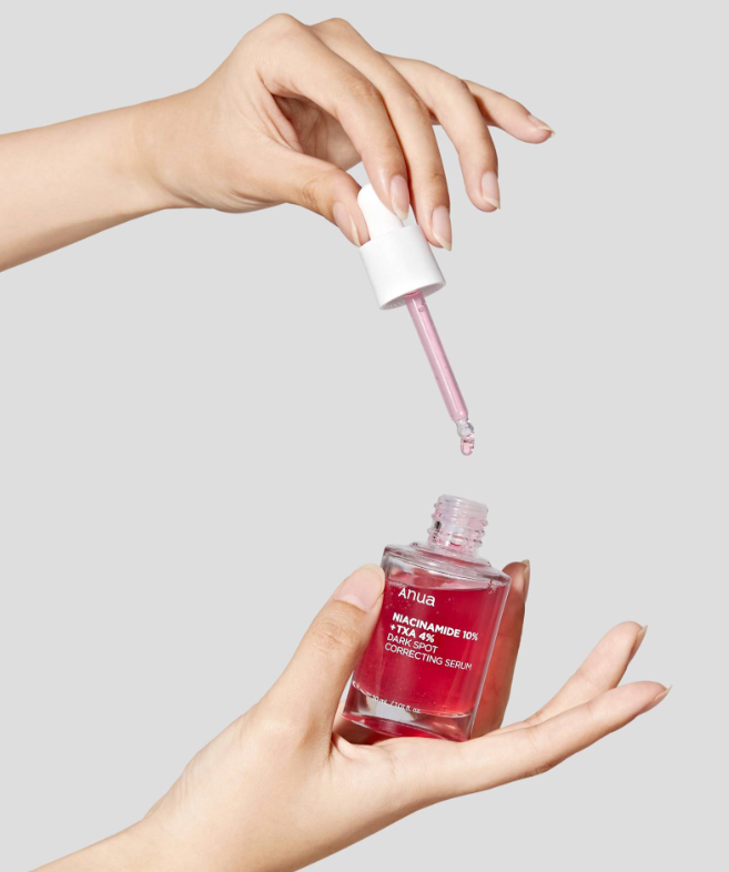 ANUA Niacinamide 10 + TXA 4 – סרום להבהרה וזוהר העור קוריאני
