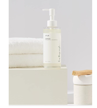 Anua Heartleaf שמן ניקוי לניקוי נקבוביות / איפור , שמן ניקוי לפנים,